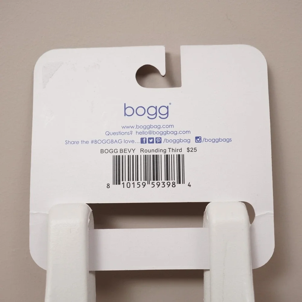 Bogg Bevy Cup Holder Baseball Print Unisex OS White Accessory